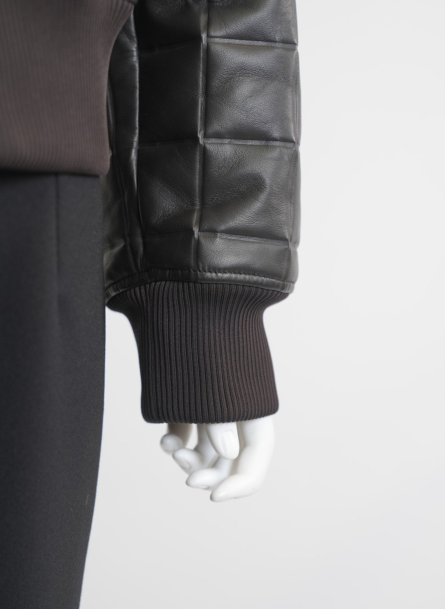 Bottega Veneta Quilted Leather Bomber Jacket