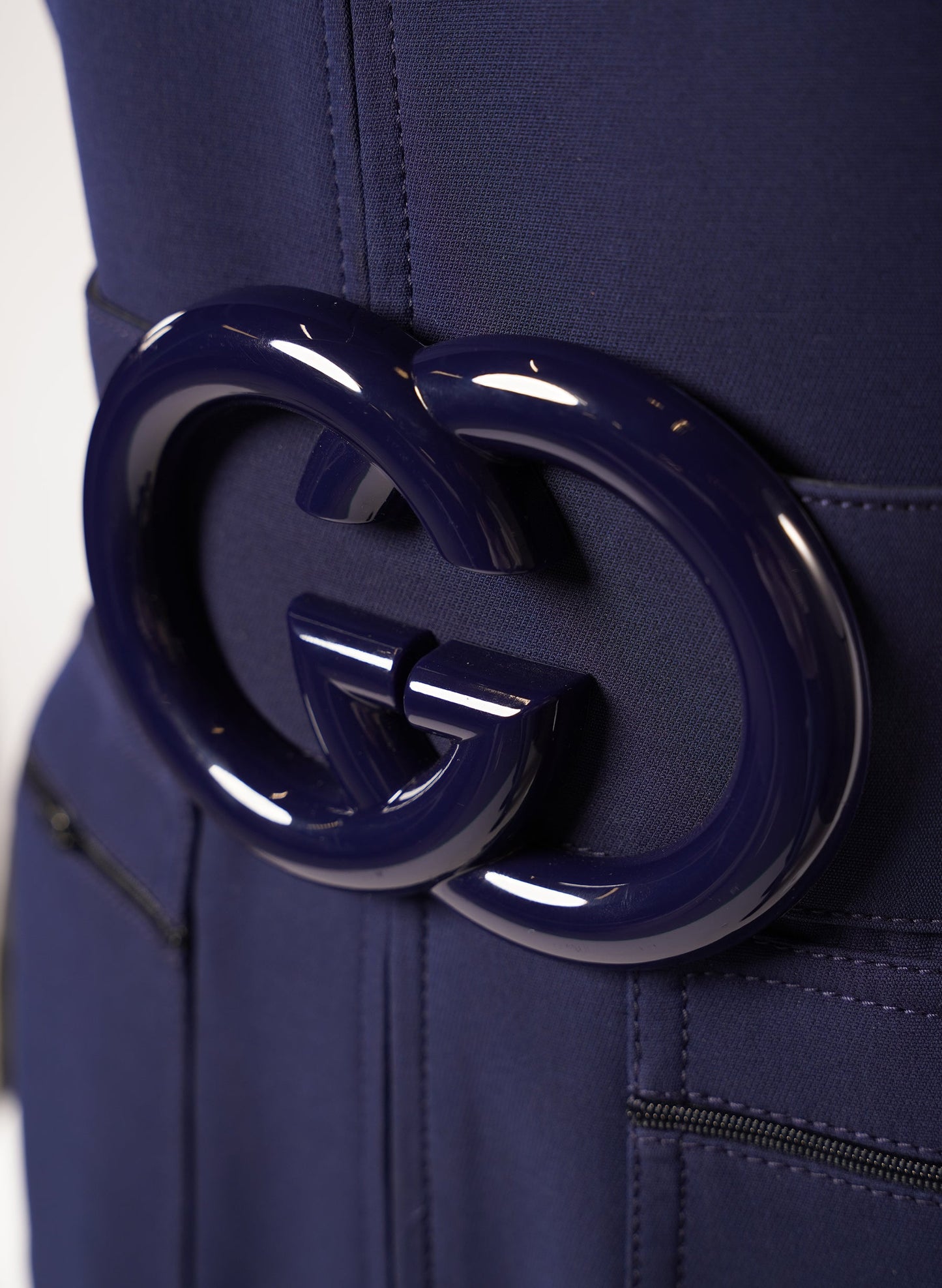 Gucci Interlocking G Belted Jumpsuit