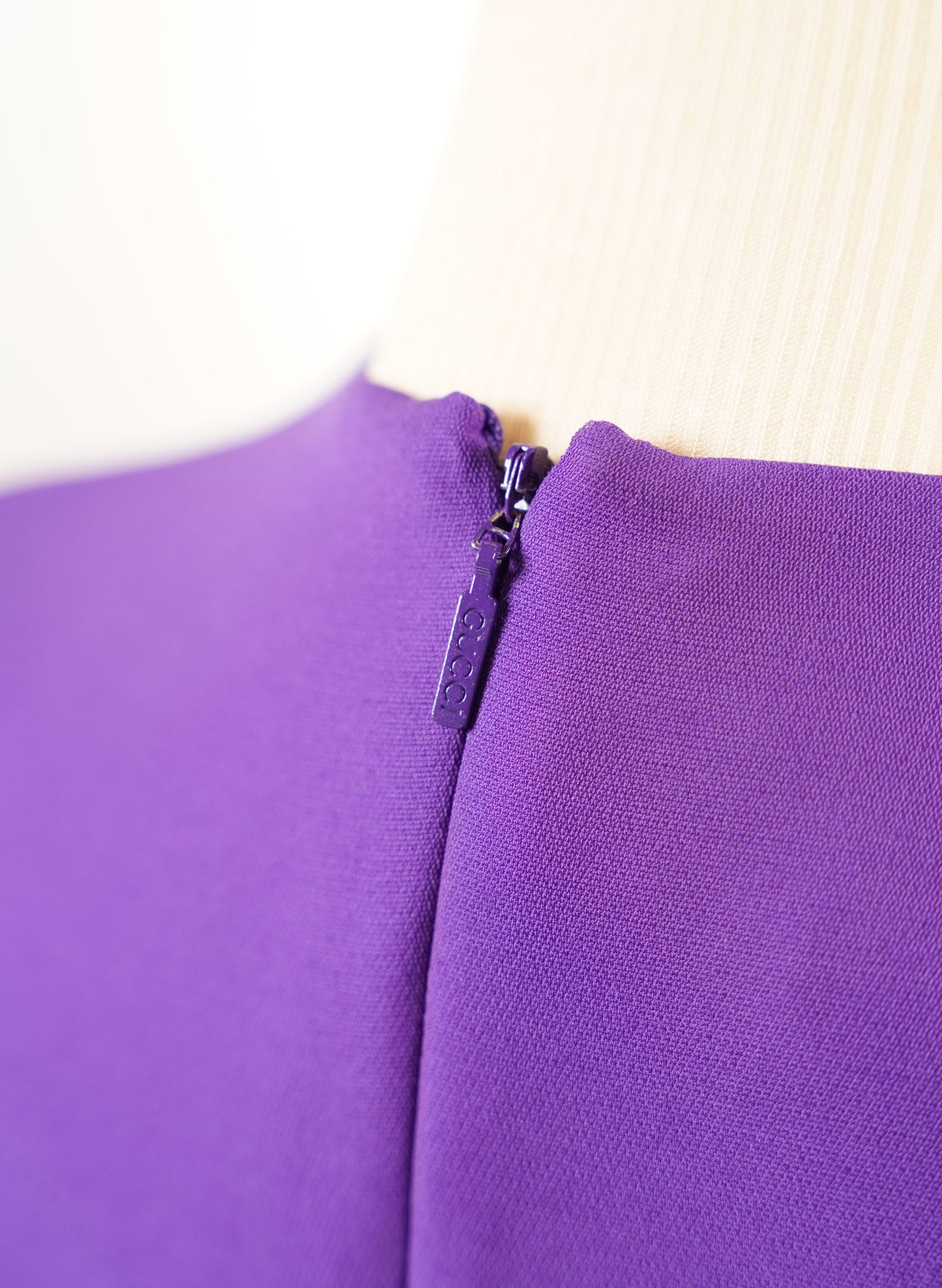 Gucci Wool-Silk Pintuck Dress