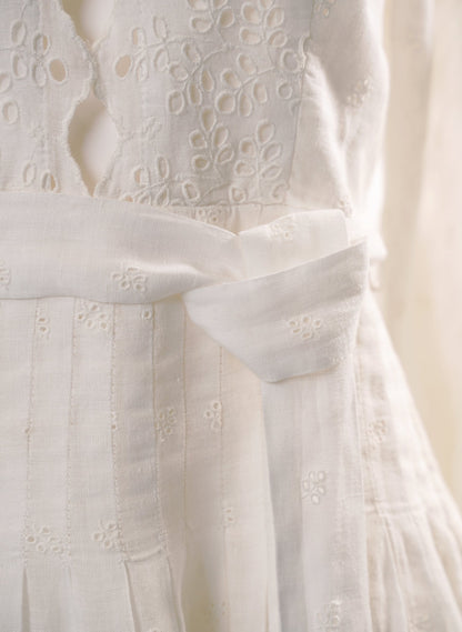 Zimmermann Helm Eyelet Vine Dress