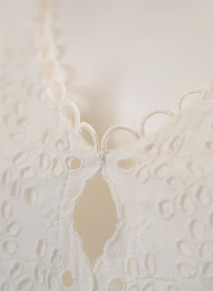 Zimmermann Helm Eyelet Vine Dress