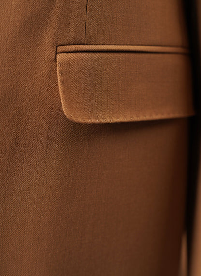 Saint Laurent Single-Breasted Wool Blazer