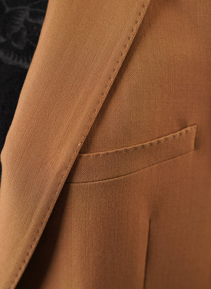 Saint Laurent Single-Breasted Wool Blazer