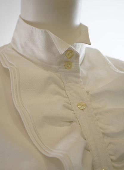 Dolce & Gabbana Long Sleeve Ruffle Blouse