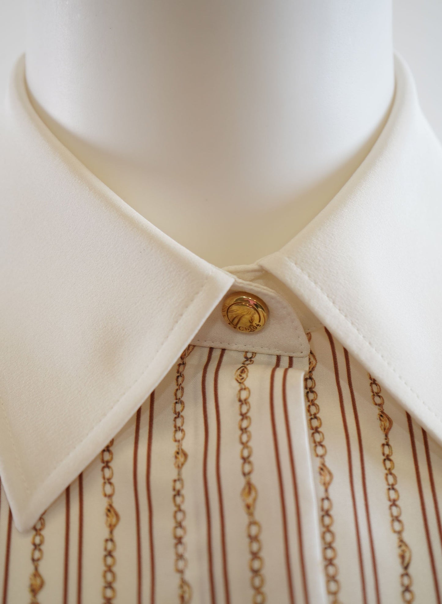 Chloe Long Striped Shirt