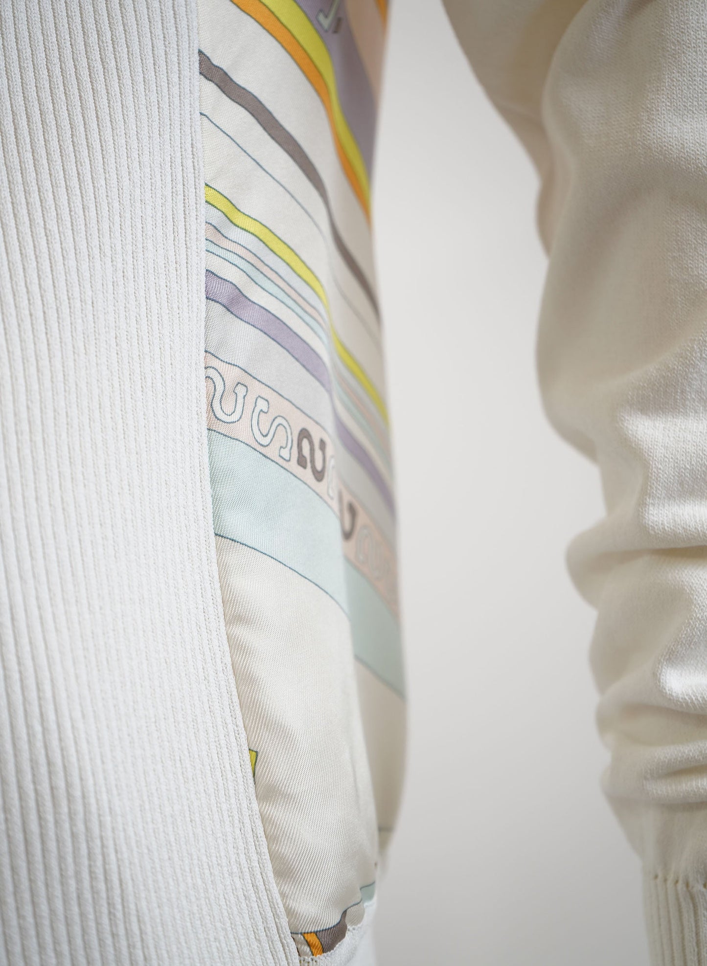 Hermes Tohu Bohu Silk Cardigan