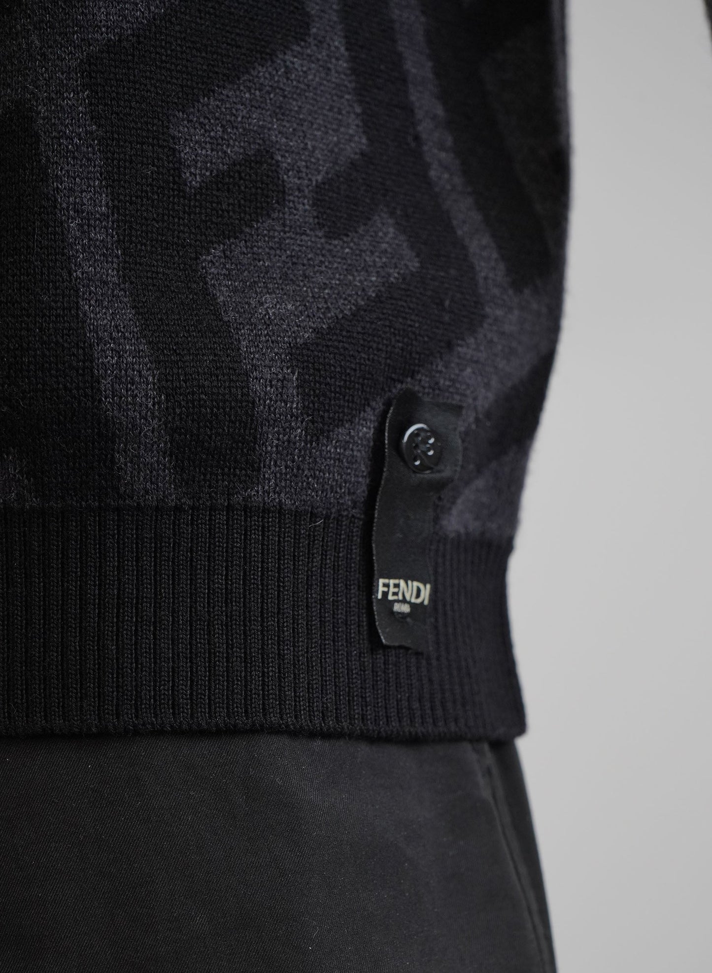 Fendi Diagonal FF Logo Sweater