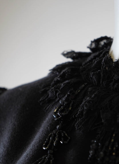 CO Embellished Lace Capelet