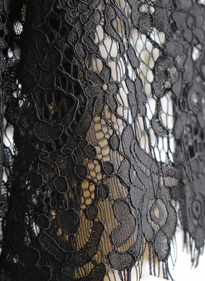 CO Embellished Lace Capelet