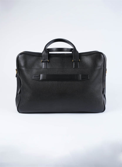 Tom Ford Grained Leather Briefcase Black