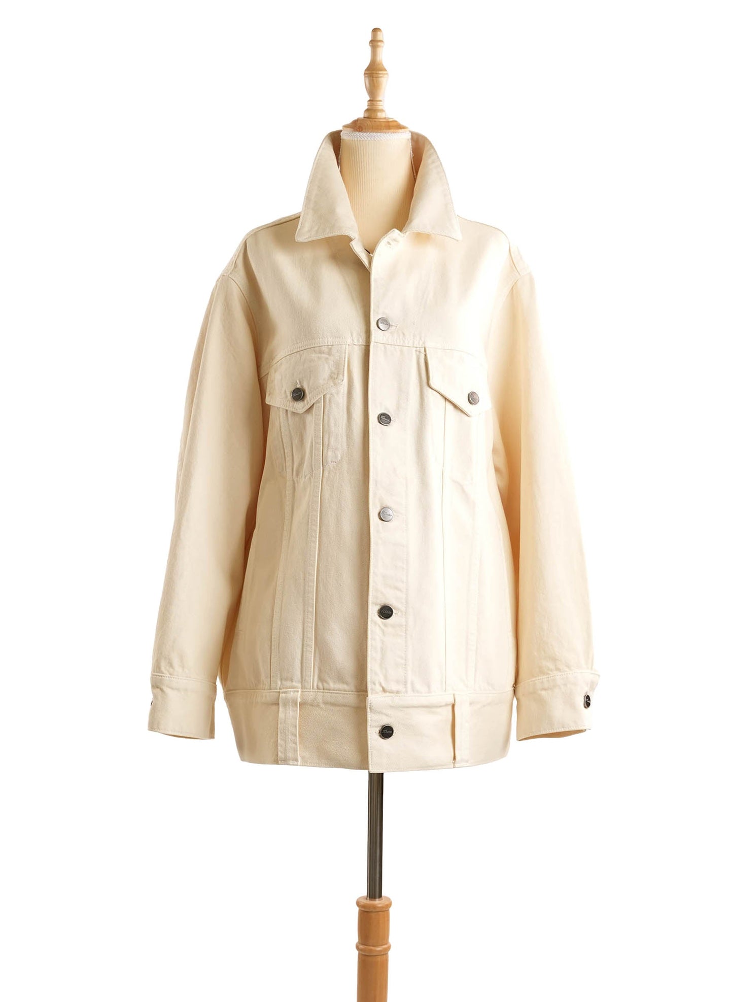 Khaite Grizzo Oversized Denim Jacket