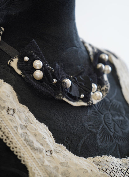 Antonio Marras Embellished Lace-Trim Sleeveless Top