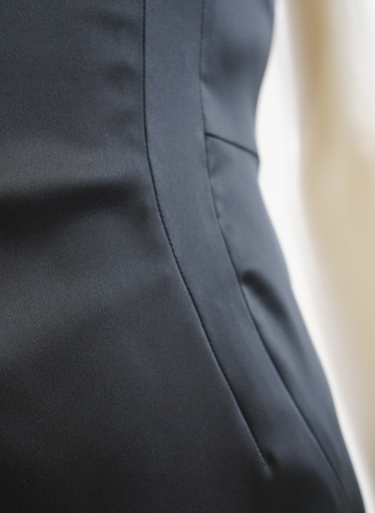 Dolce & Gabbana Sweetheart Satin Midi Sheath Dress